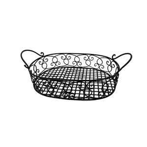 Vintage Wrought Iron‎ Basket Large